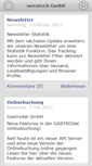 Mobile Screenshot of newsroom.weratech-online.com